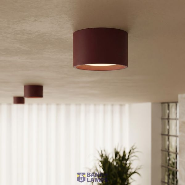 Ceiling lamp MODO 1 burgundy Gx53 image 4