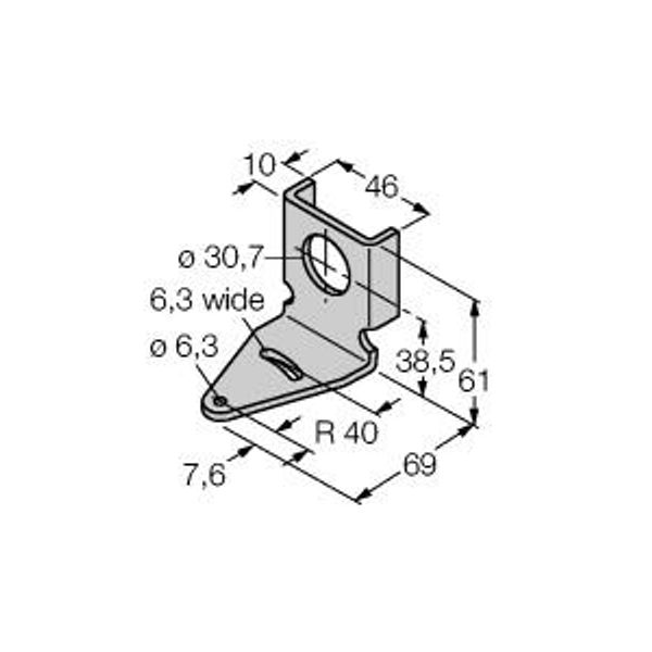 Accessories Mounting Bracket   SMB30Q image 1