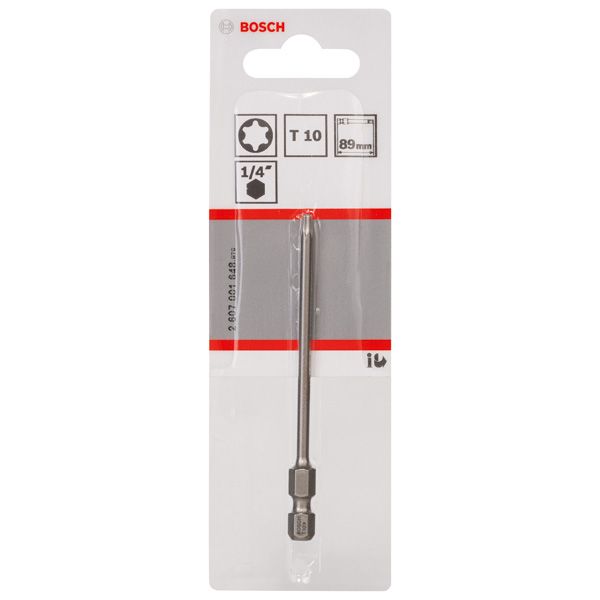 Screwdriver bit Extra Hard T10, 89 mm 1 pcs. image 2