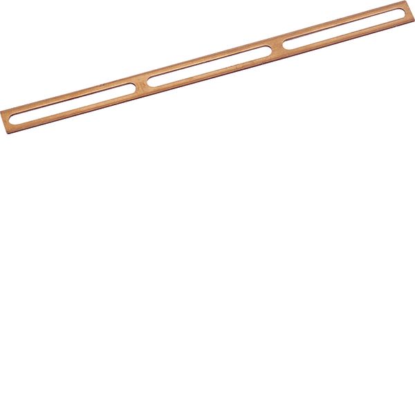 Section rail with quick connection 1pole 10mm² length 191mm Cu without image 1