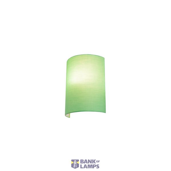 FENDA, wall light shade, half, green image 1