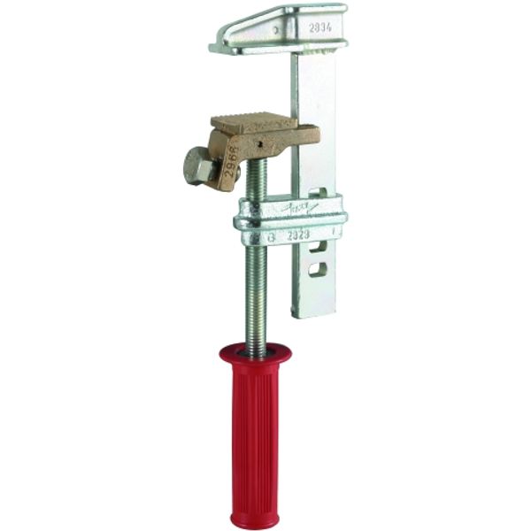Three-pole earthing and short-circuiting device 35mm² with clamps image 2