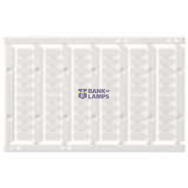 Unmarked Label for terminal blocks 4.0 mmÂ² push-in plus, 60 pcs, Plast XW5T0177G image 2