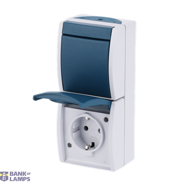 Combination Socket Outlet ocean 16A 250V IP46 image 1