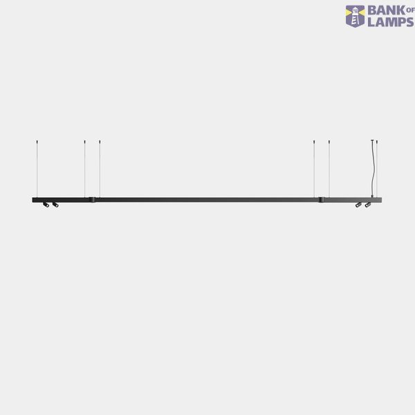 Lineal lighting system Apex Lineal Pendant 3180mm 4 Spots 30mm 36W LED warm-white 2700K CRI 90 ON-OFF White IP20 3540lm image 1