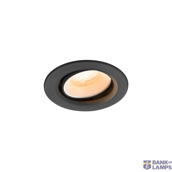 NUMINOS© MOVE XS, recessed CL, 2700K, 40ø, IP20, round bl/wh image 1