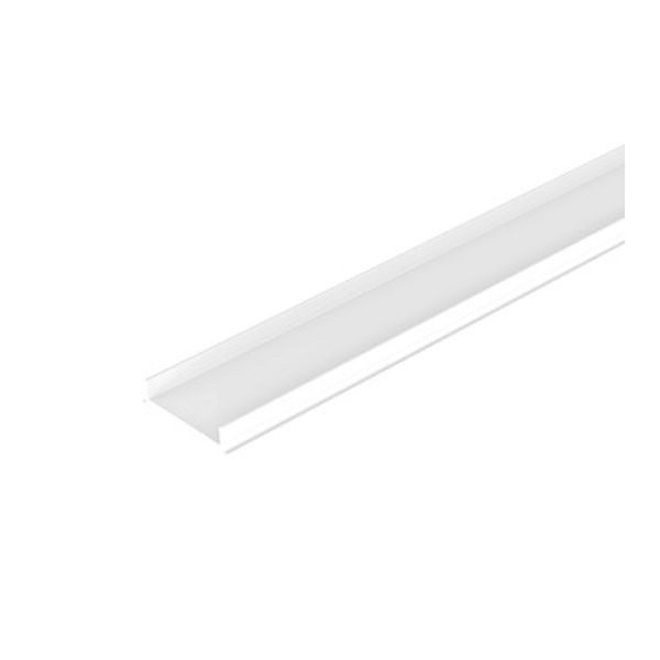 48V SLIM TRACK PC BLIND COVER 2000MM WHITE image 1
