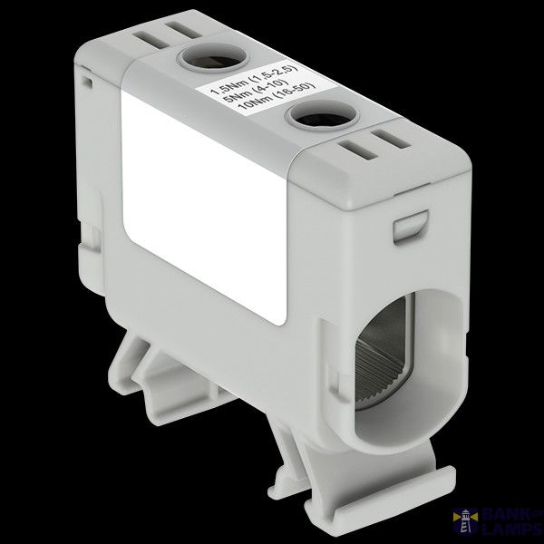 OTL50N grey 1xAl/Cu 1,5-50mm² 1000V Universal terminal image 1