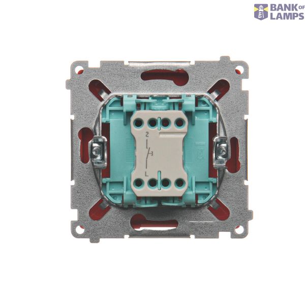 Touch panel 2 modules, Modul 1: 4 touch fields, Module 2: 4 touch fields, Fixing: horizontal, White pearl image 1