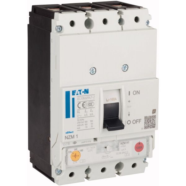 NZMH1-A160 Circuit-breaker, 3p, 160A image 4