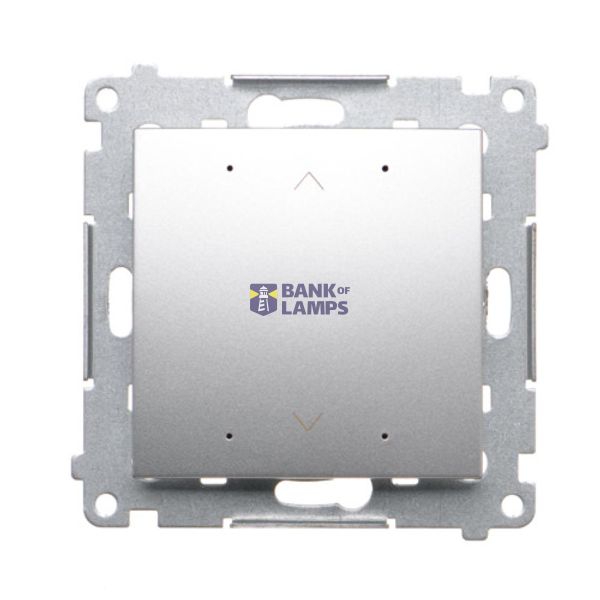 Roller blind controller, 8A, Silver matt, metalic image 1