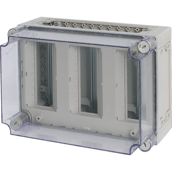 AV/I43-200 MCB enclosure, IP65, mounting rail vertical, HxWxD=250x375x225mm image 3