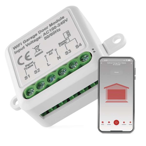 GoSmart module for garage door control IP-2131SW, WiFi image 1