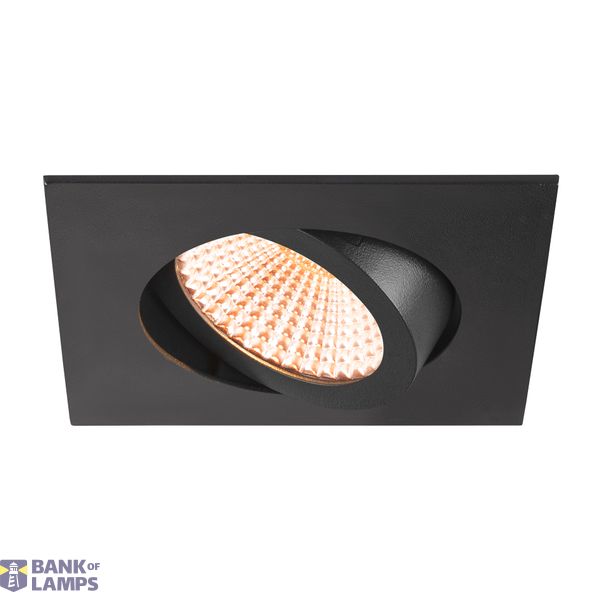 NEW TRIA® 68, recessed ceiling light, 1800-3000K, 60°, IP 20, square, black image 2