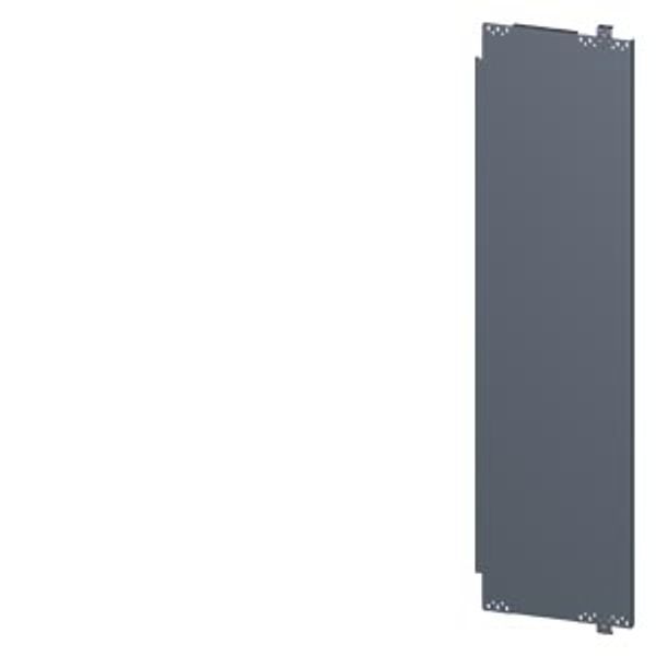 SIVACON, mounting panel, for cubicle side, D: 600 mm, H: 1800 mm, zinc-plated image 1