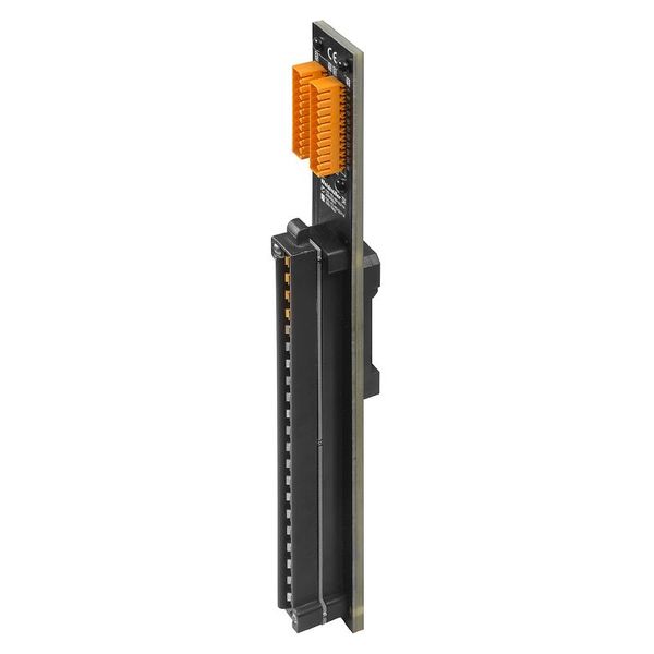 TERMSERIES-compact, Relay module, Number of contacts: 2,  x 1 CO Contact AgNi, Rated control voltage: 24…230 V UC ±10 %, Continuous current: 6 A, PUSH IN, Test button available: No image 20