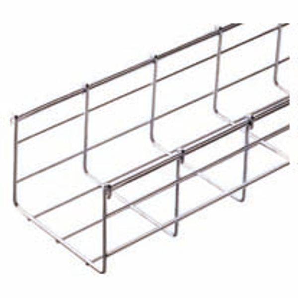 GALVANIZED WIRE MESH CABLE TRAY BFR110 - LENGTH 3 METERS - WIDTH 300MM - FINISHING: EZ image 2