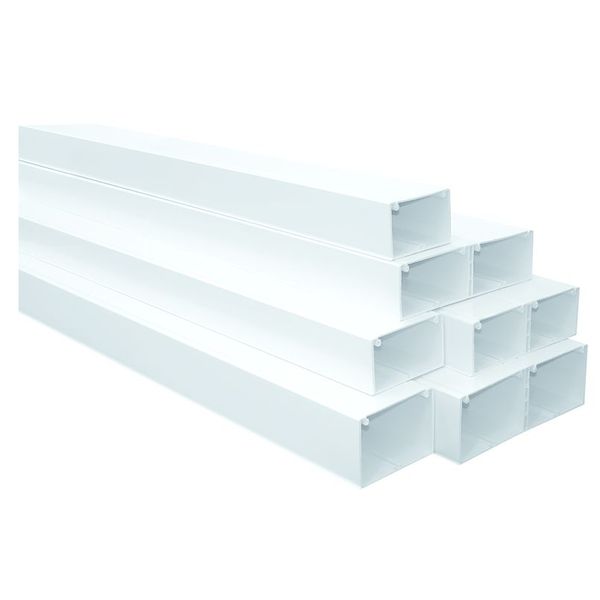 90X65 MODULAR TRUNKING WHITE image 1