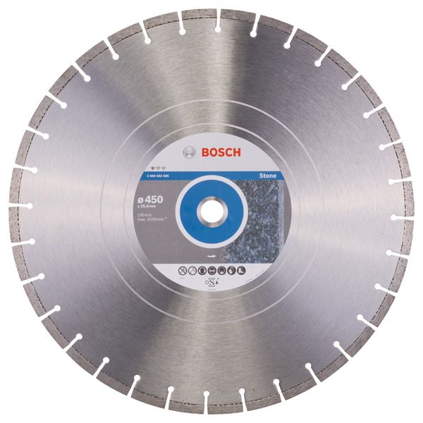 Standard for Stone diamond cutting disc 350 x 20/25,40 x 3,1 x 10 mm image 1