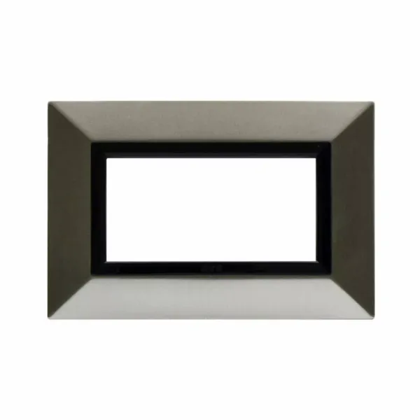 ZAMA44 FR. PLATE BRUSHED NICKEL  4M image 1