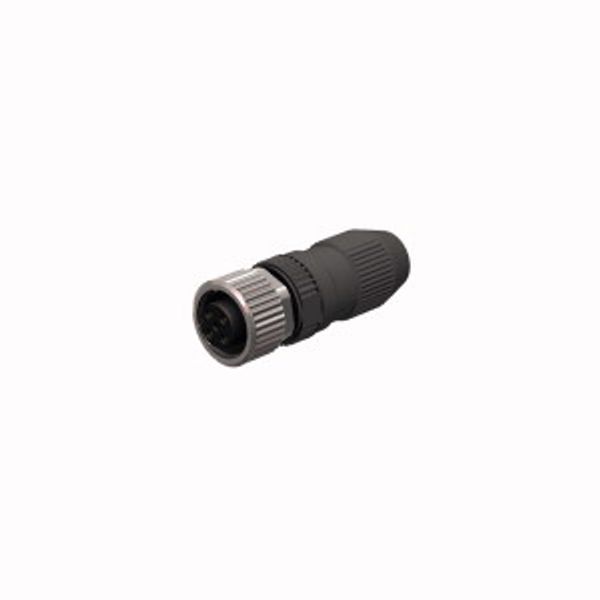 Field-Wireable Connector Female Connector M12 × 1, Straight   HA8141-0 image 1