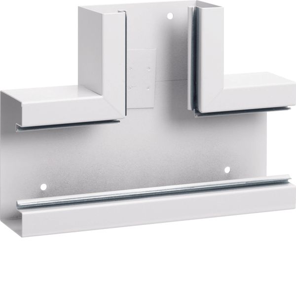 T-piece BRS 68x130mm made of steel pure white image 1