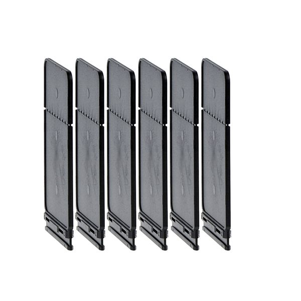 One-pole phase barrier (needed for voltages >500VAC). 6-piece set, each covers 1 pole for GL0320…GL0500 image 1