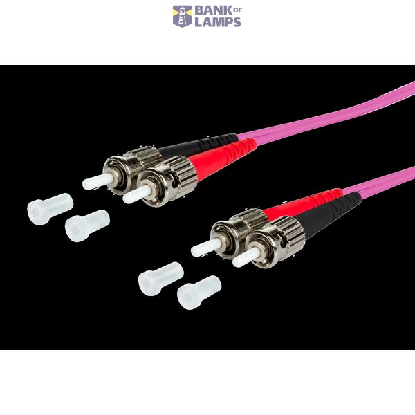 OpDAT patch cord 2xST/2xST OM4, 15.0 m image 2