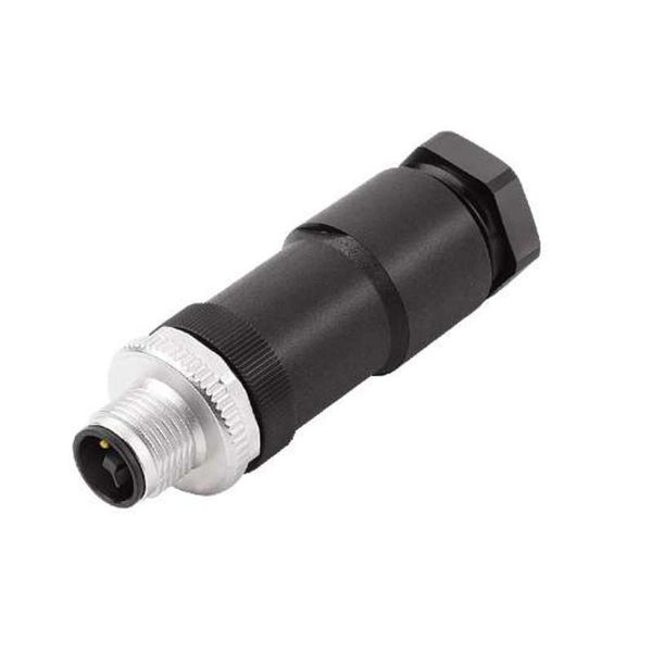 Field attachable connector, M12 image 1