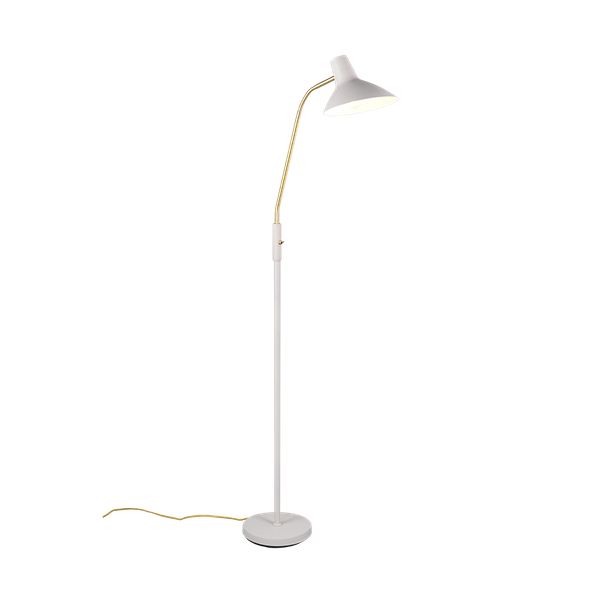 Traveller floor lamp E27 warm grey/matt brass image 1