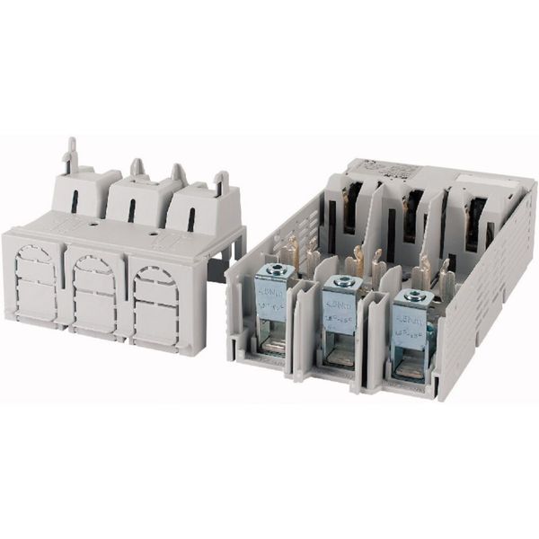 NH fuse-switch 3p box terminal 1,5 - 95 mm², mounting plate, electronic fuse monitoring, NH000 & NH00 image 23