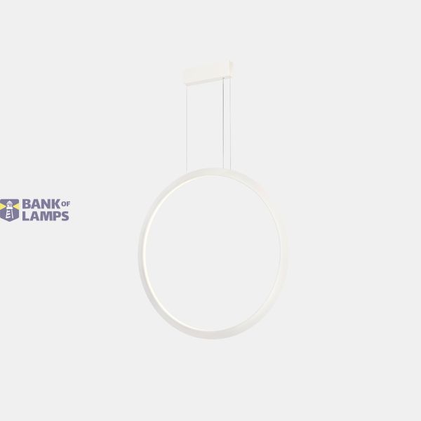 Pendant Circular Vertical Inward ø1200 Surface LED 63.5W 1931lm 2400K White image 1
