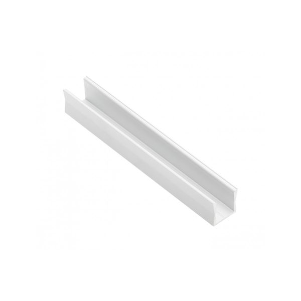 Profile GLAX MINI high for LED strip, surface-mounted, 2 m, white image 1