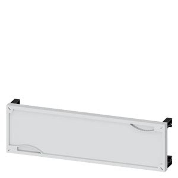 ALPHA 160 DIN, reserve section cover kit with support, RAL7035 H=150 W=500 image 1