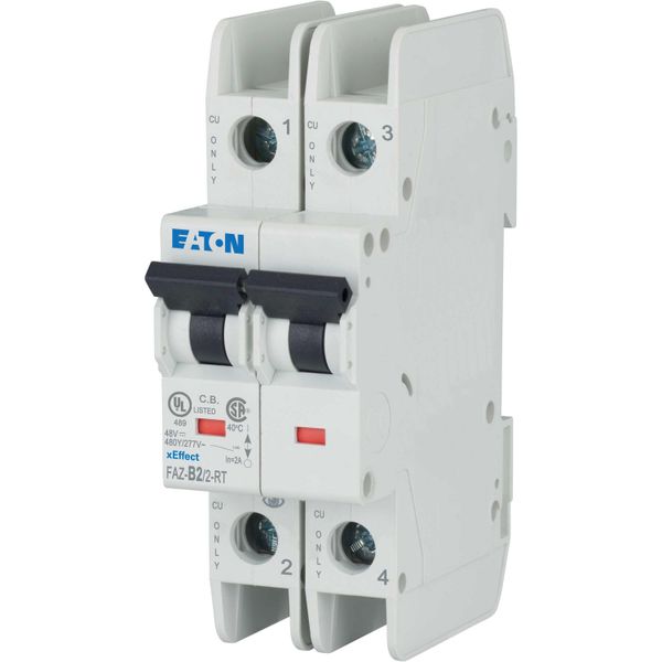 Miniature circuit breaker (MCB), 2 A, 2p, characteristic: B image 11