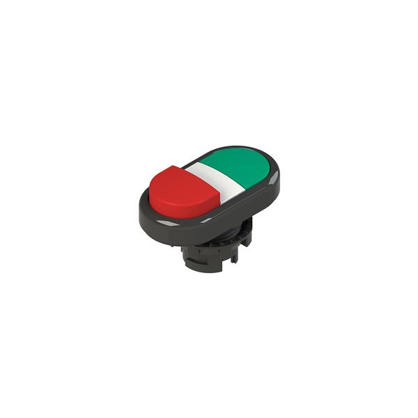 Double lower projecting pushbutton, without marking image 2