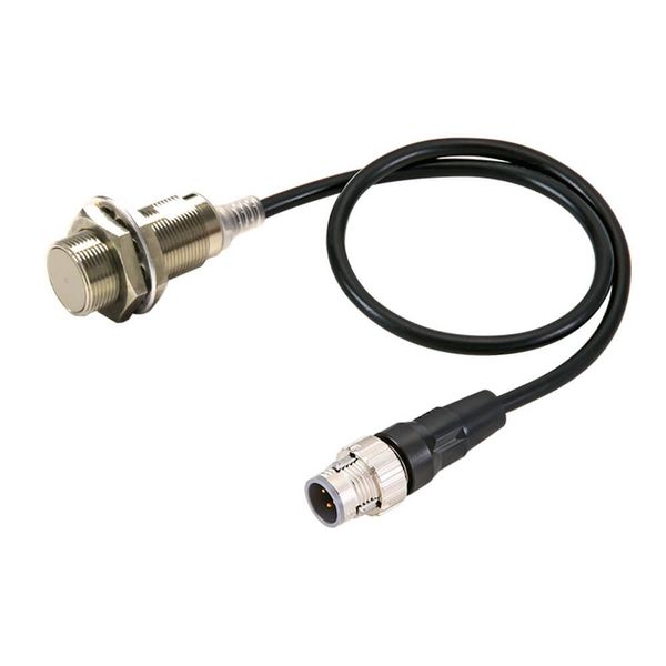 Proximity sensor, inductive, nickel-brass, short body, M18, shielded, E2EN1486B image 2