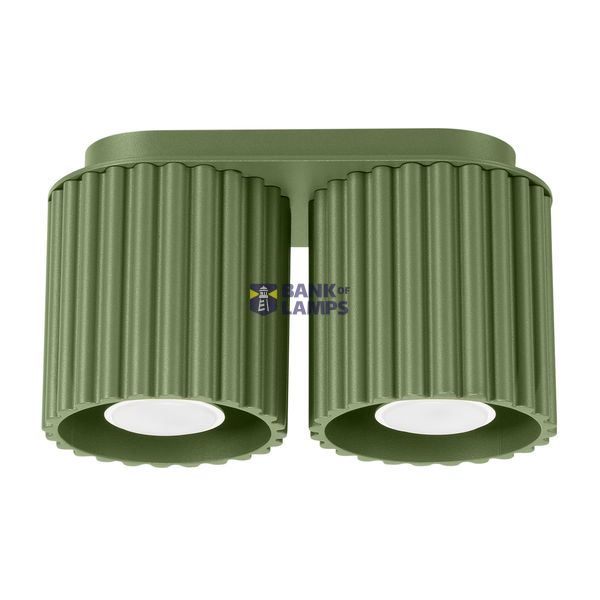 Ceiling lamp AURA 2 olive green GU10 image 10