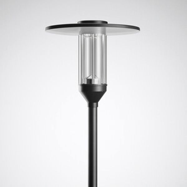 Post-top luminaires 981 CLO (normal) Lens Black ET 23W 2600lm 70 rotationally sym. wide (RB6L) IP23 IK04 5 SDCM 6710540 image 1