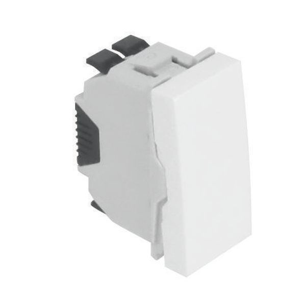 SINGLE POLE SWITCH - 1 MOD WHITE image 1