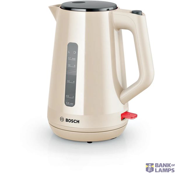 Bosch Kettle | TWK1M127 | Electric | 2400 W | 1.7 L | Plastic | Cream image 1