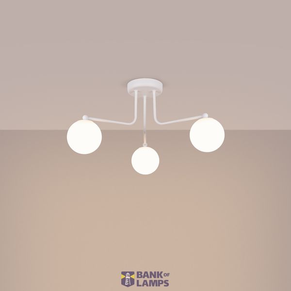 ASTRAL CHANDELIER 3 WHITE 3XG9 image 3
