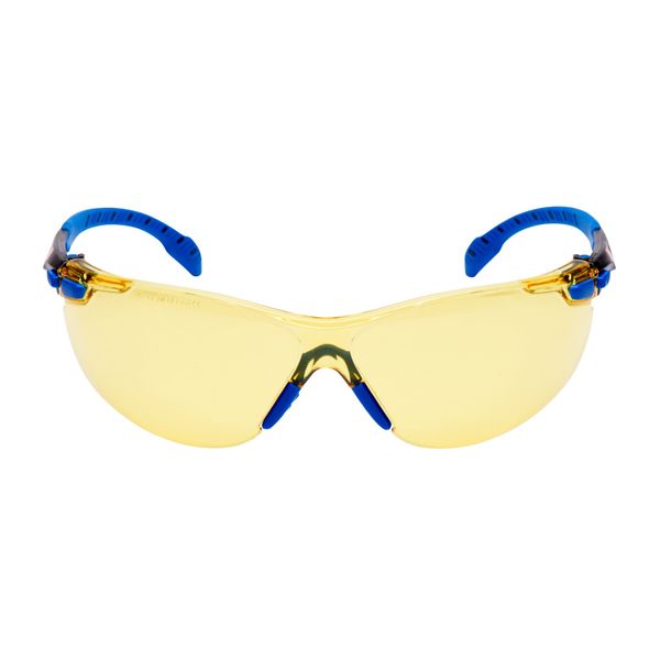 3M™ Solus™ 1000 Safety Glasses, Blue/Black Frame, Scotchgard™ Anti-Fog image 12