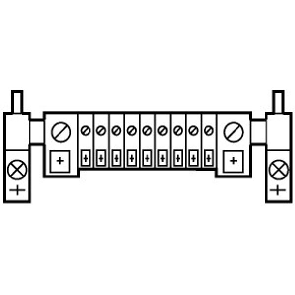 PEN23RS27 PE-(PEN-) rail for fuse enclosure image 1