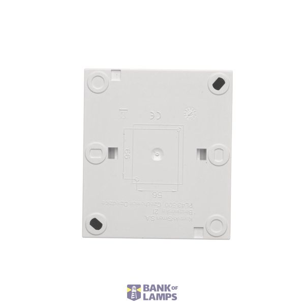 Single switch + socket, dark grey, 16A, 10AX image 1