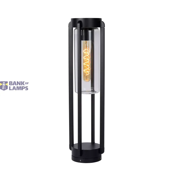 Lucide GARLAND - Table lamp Outdoor - Ø 15,1 cm - 1xE27 - IP44 - Black image 1
