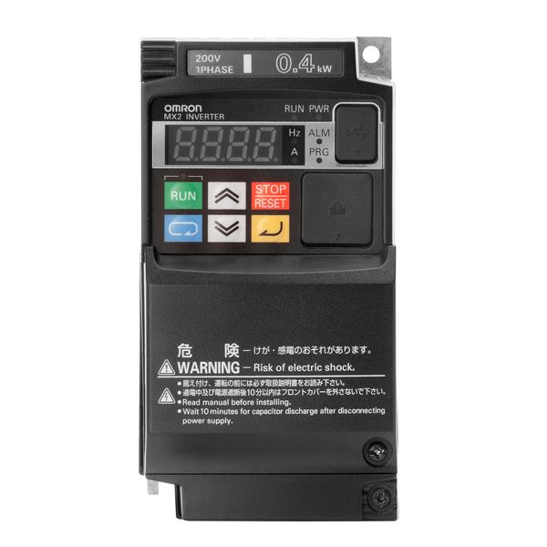 3G3MX2 inverter drive, 4.0/5.5 kW (HD/ND), 9.2/11.1 A (HD/ND), 400 VAC 3G3M9280R image 2