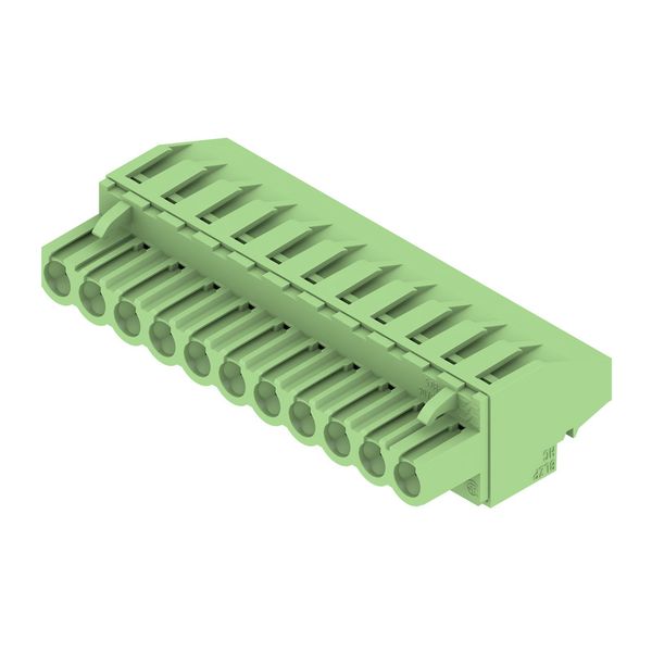 PCB plug-in connector, female plug, 5.08 mm, Number of poles: 11, 270°, Clamping yoke connection, Clamping range, max. : 4 mm², Box image 4
