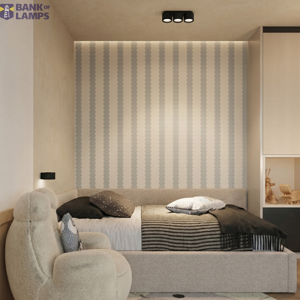 Wall lamp AURA black Gx53 image 8