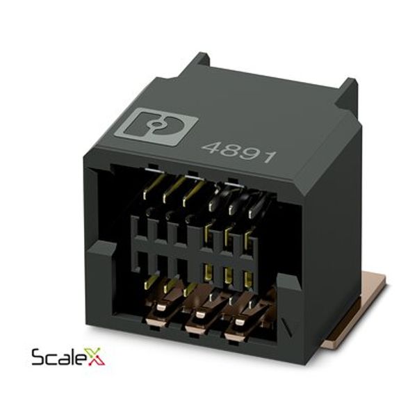 FP 0,8/ 20-FH-SH - SMD female connector shielded image 1